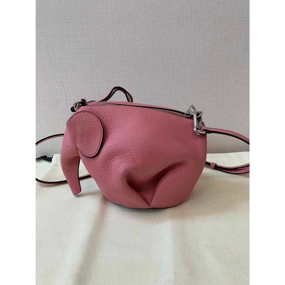 Loewe Pink Elephant Leather Crossbody Bag EUC CoA - Picture 6 of 10